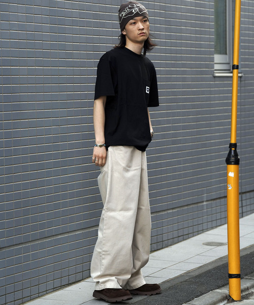 「Carhartt WIP」 デニムパンツ MEDIUM アイボリー メンズの画像