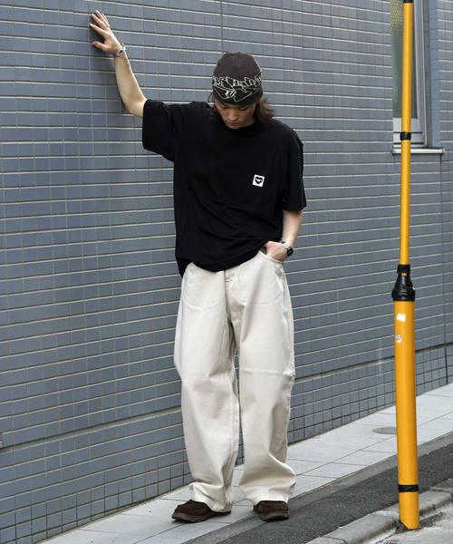 「Carhartt WIP」 デニムパンツ MEDIUM アイボリー メンズの画像