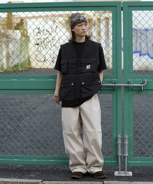 「Carhartt WIP」 デニムパンツ MEDIUM アイボリー メンズの画像