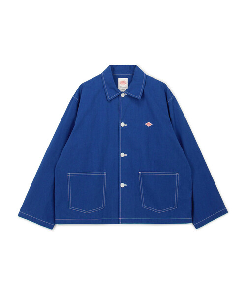 ダントンジャケット 36サイズ Danton（ダントン） ジャケット 36 ブルー レディース : ZOZOTOWN
