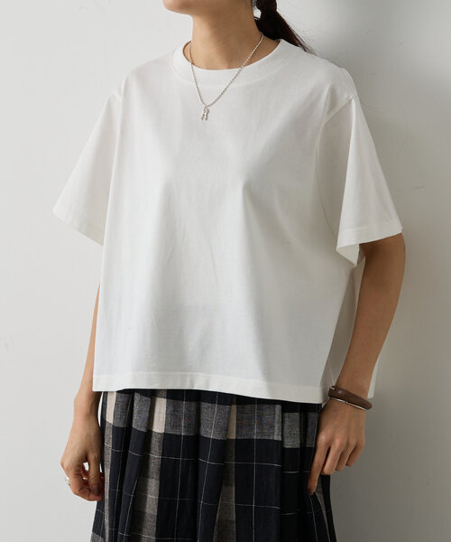 「BEARDSLEY」 半袖Tシャツ FREE ホワイト レディース_画像9
