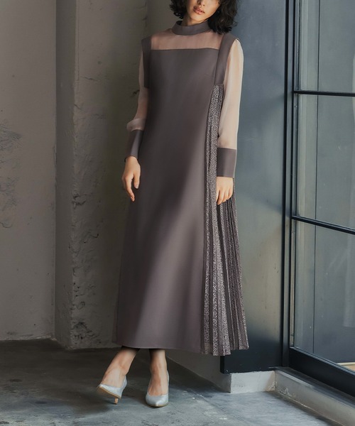 「GIRL」 長袖ワンピース M ブラック レディース_画像3