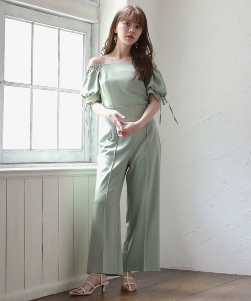 「Cheek」 パンツ MEDIUM ブラック レディース_画像2