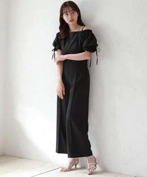 「Cheek」 パンツ MEDIUM ブラック レディース_画像7