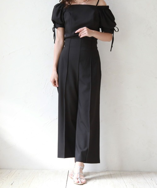 「Cheek」 パンツ MEDIUM ブラック レディース_画像8