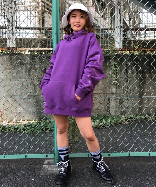 「RVCA」 プルオーバーパーカー S グリーン レディース_画像5