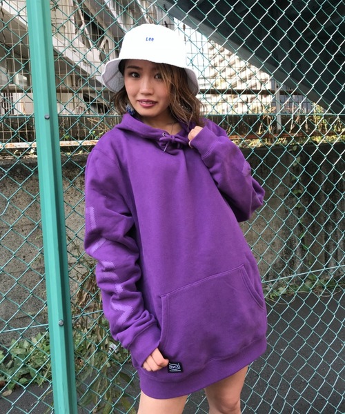 「RVCA」 プルオーバーパーカー S グリーン レディース_画像7