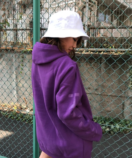 「RVCA」 プルオーバーパーカー S グリーン レディース_画像8