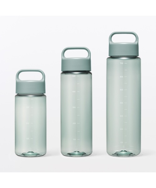 無印良品（MUJI） 水筒 持ち運びやすい 目盛り付き ドリンクボトル 約