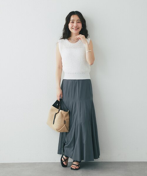 M.M.M　新品未使用LUCKY LOOPS クルーネックサマーニットS La boutique Bonbon（ラブティックボンボン） サマーニット ニット