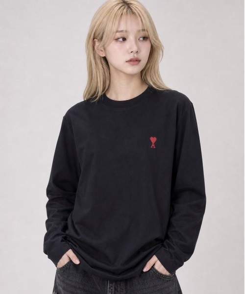 AMI Alexandre Mattiussi tシャツ 「AMI PARIS」アミ パリス Small