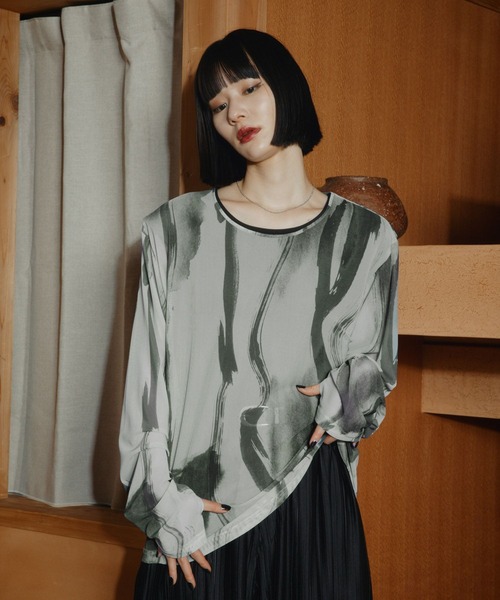 HARE（ハレ） tシャツ アートガラシアーカット(HARE) メンズ