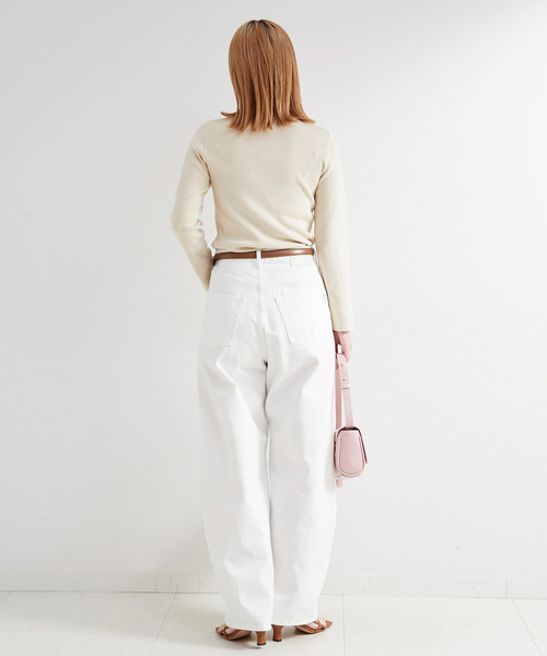 「B.C STOCK」 「DU JOUR」デニムパンツ 36 ブルー レディース_画像5