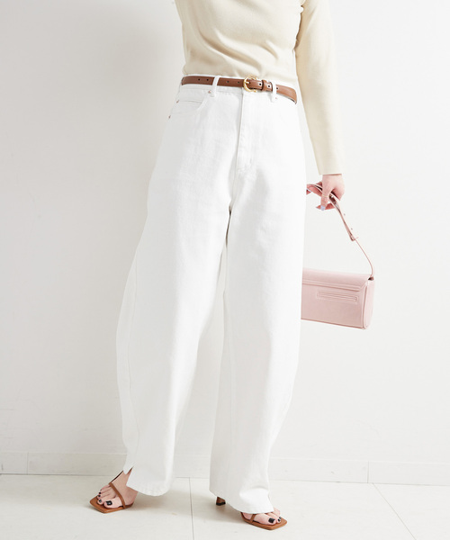 「B.C STOCK」 「DU JOUR」デニムパンツ 36 ブルー レディース_画像7