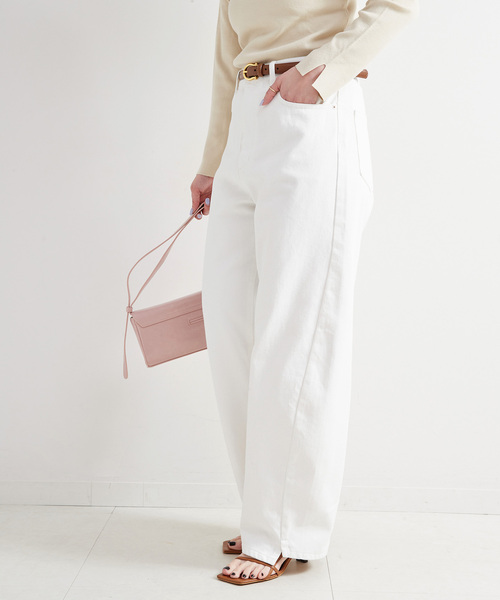「B.C STOCK」 「DU JOUR」デニムパンツ 36 ブルー レディース_画像8