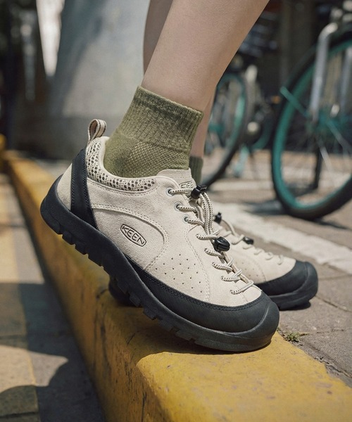 KEEN（キーン） ローカットスニーカー 23.5cm アイボリー レディース 