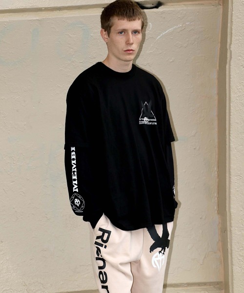 「RICHARDSON」 長袖Tシャツ S グリーン メンズ_画像6