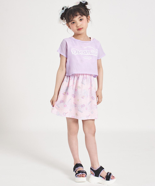ANAP kids（アナップキッズ） 厚底 スポーツサンダル サンダル 配色