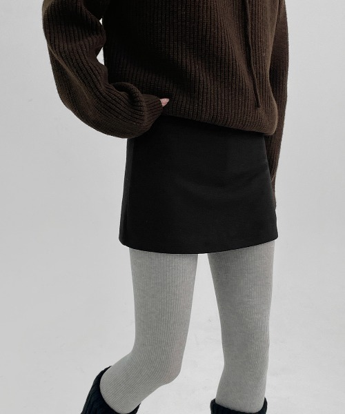 「BLACKUP」 キュロット ONESIZE ブラック レディース_画像3