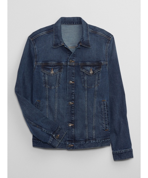 「GAP」 デニムジャケット X-LARGE インディゴブルー メンズ_画像3