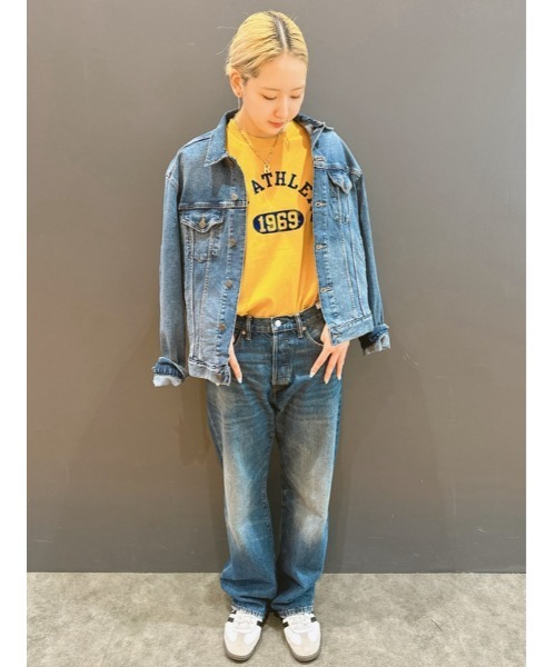「GAP」 デニムジャケット X-LARGE インディゴブルー メンズ_画像6