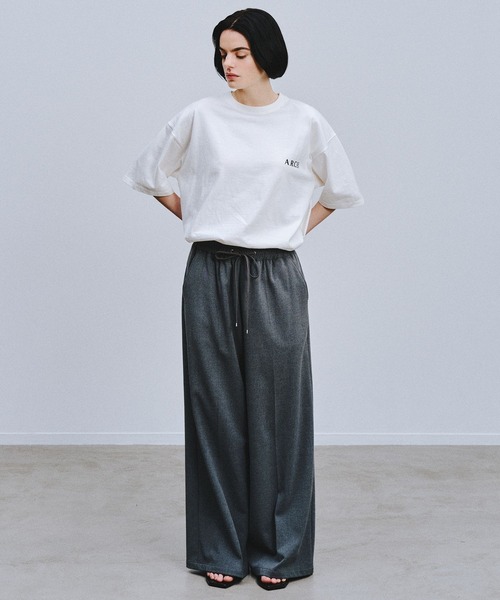 「AMERICAN RAG CIE」 半袖Tシャツ LARGE ホワイト レディース_画像4