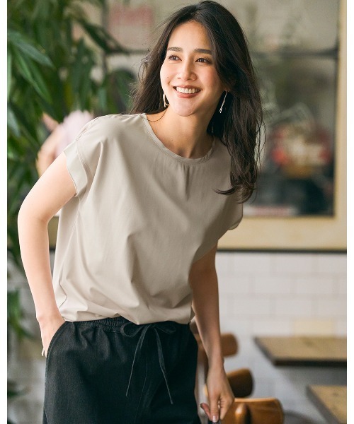 ドゥクラッセ（DoCLASSE） tシャツ 半袖 カノコカットソー・異素材