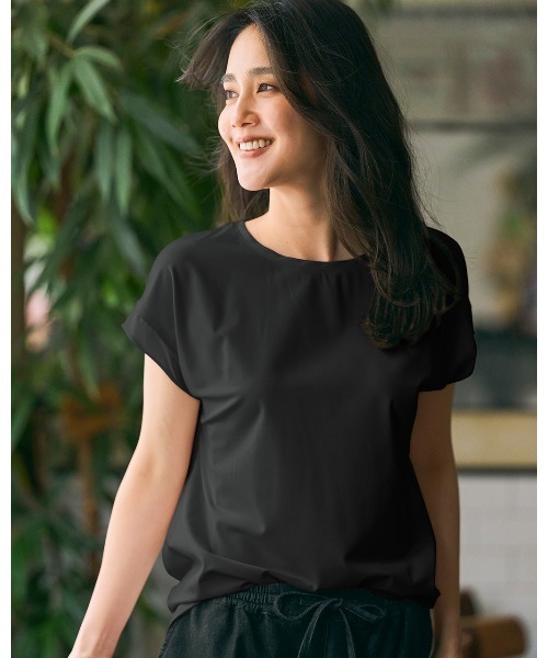 ドゥクラッセ（DoCLASSE） tシャツ 半袖 カノコカットソー・異素材
