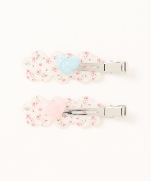 Port（ポート） ヘアピン 「 」 ハートモチーフフラワーヘアピン 2P