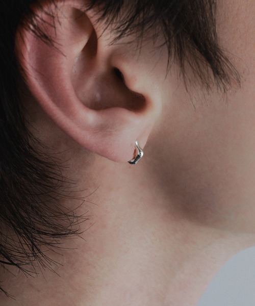 whoseA（フーシー） フープ ピアス 「silver925」Pillar HoopPierce