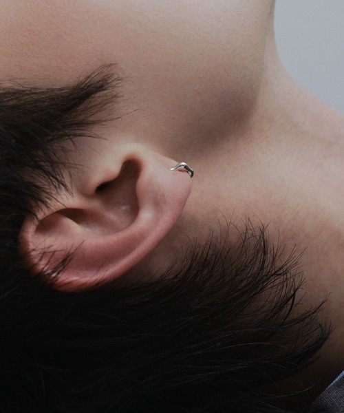 whoseA（フーシー） フープ ピアス 「silver925」Pillar HoopPierce