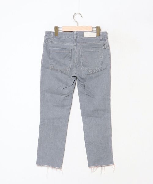 「ZADIG&VOLTAIRE」 デニムクロップドパンツ 25 グレー レディース_画像2