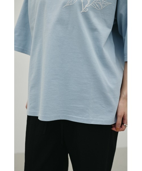 「STYLEMIXER」 半袖Tシャツ FREE ホワイト レディース_画像9