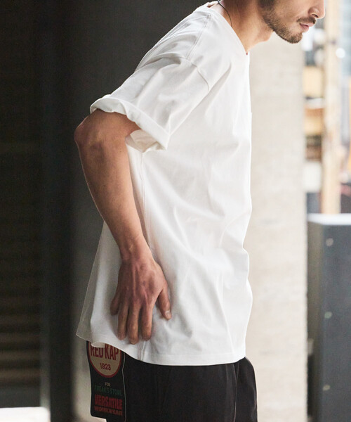 「RED KAP」 半袖Tシャツ X-LARGE ブラック メンズ_画像6