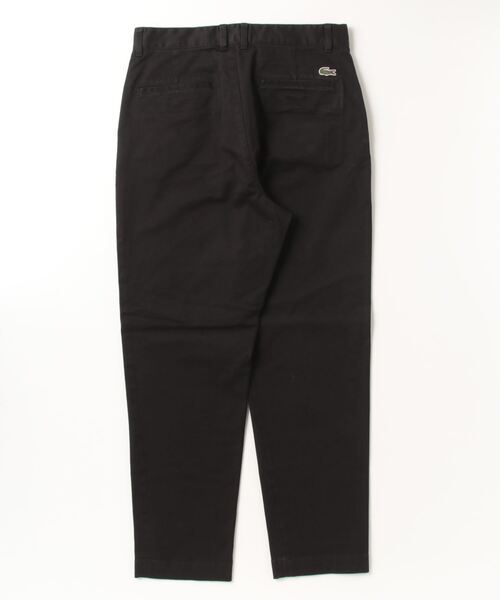 「BEAMS BOY」 「LACOSTE」チノパンツ 38 ブラック レディース_画像2