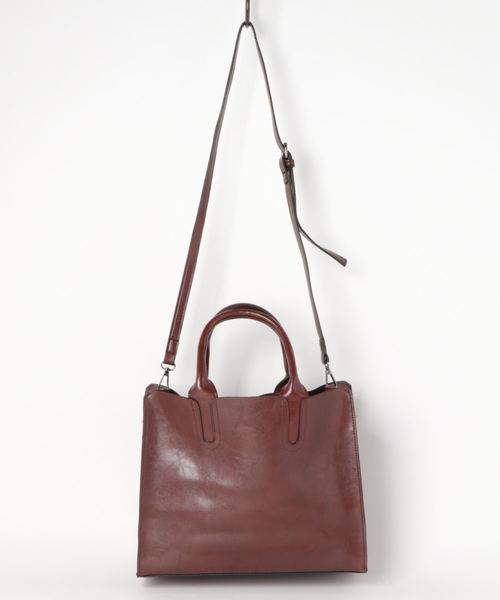 2wayショルダーバック　doplight berry+pomppia STYLEBLOCK ショルダーバッグ バッグ PUレザー2WAYショルダー