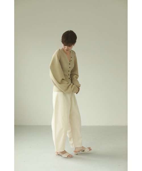 TODAYFUL カーディガン ダブルフェイスニットボレロ（Doubleface Knit