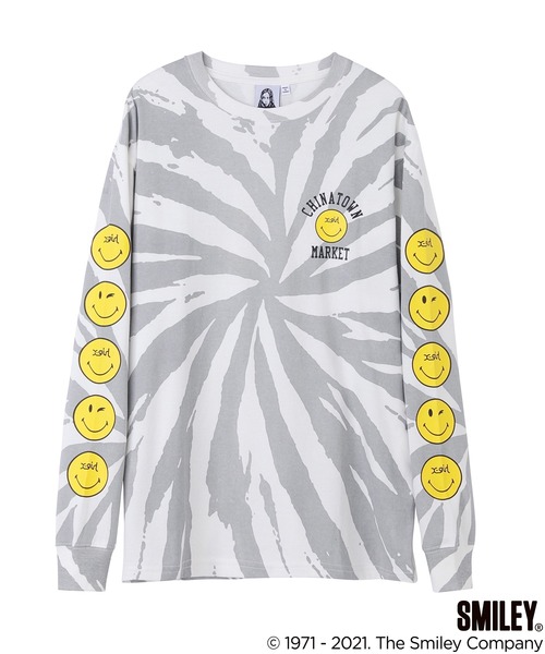 お得大人気 tシャツ Tシャツ X-girl × CHINATOWN MARKET SMILEY(R) L/S TEE ZOZOTOWN PayPayモール店 - 通販 - PayPayモール 好評正規品