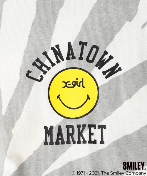 お得大人気 tシャツ Tシャツ X-girl × CHINATOWN MARKET SMILEY(R) L/S TEE ZOZOTOWN PayPayモール店 - 通販 - PayPayモール 好評正規品