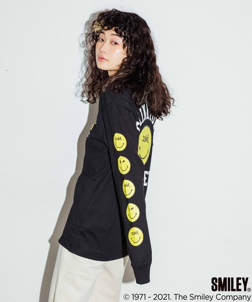 お得大人気 tシャツ Tシャツ X-girl × CHINATOWN MARKET SMILEY(R) L/S TEE ZOZOTOWN PayPayモール店 - 通販 - PayPayモール 好評正規品
