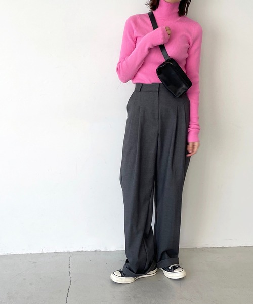 グリーン ニット ZOZOTOWN PayPayモール店 - 通販 - PayPayモール RED CHOP WORKS(レッドチョップワークス) リブハイネックニット がございま