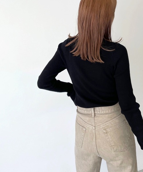 グリーン ニット ZOZOTOWN PayPayモール店 - 通販 - PayPayモール RED CHOP WORKS(レッドチョップワークス) リブハイネックニット がございま