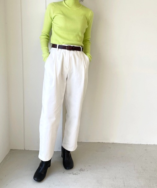 グリーン ニット ZOZOTOWN PayPayモール店 - 通販 - PayPayモール RED CHOP WORKS(レッドチョップワークス) リブハイネックニット がございま