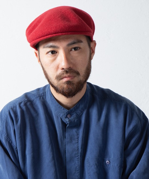 RACAL（ラカル） 帽子 ベレー帽 Classic Basque Wool Knit Hunting