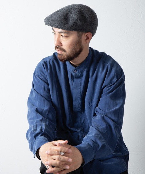 RACAL（ラカル） 帽子 ベレー帽 Classic Basque Wool Knit Hunting