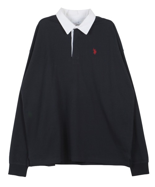 ポロ ラルフ ローレン ラガーシャツ USサイズS Ralph Lauren - 90s USA製 ポロ ラルフローレン ボーダー 長袖