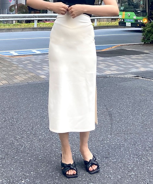 ROYAL PARTY マルチサイズ スカート サイドスリットタイト