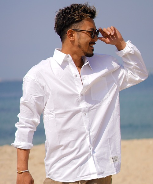 adamsJUGGLER（アダムスジャグラー） シャツ ルーズブロードロング