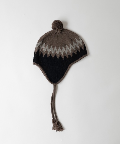 NUMBER (N)INE（ナンバーナイン） 帽子 キャップ ZIGZAG JACQUARD