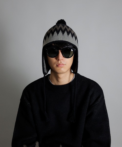 NUMBER (N)INE（ナンバーナイン） 帽子 キャップ ZIGZAG JACQUARD